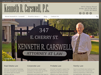 KENNETH CARSWELL website screenshot