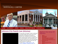 DOUGLAS CARTER website screenshot
