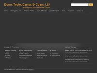ANDREW CARTER website screenshot