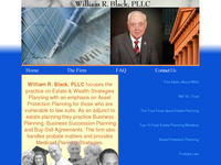 WILLIAM BLACK website screenshot