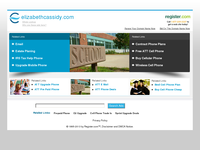 S ELIZABETH CASSIDY website screenshot