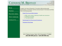 CATHERINE BRENNAN website screenshot