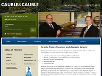 CHRISTOPHER CAUBLE website screenshot