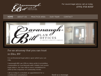 JULIE CAVANAUGH-BILL website screenshot