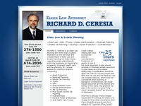 RICHARD CERESIA website screenshot