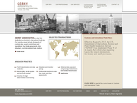 MICHAEL CERNY website screenshot