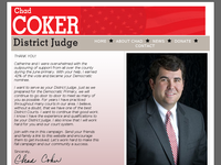 CHAD COKER website screenshot