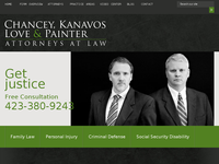 FRANKLIN CHANCEY website screenshot