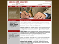 JEROME CHAREN website screenshot
