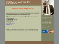 CHARLES FORD website screenshot