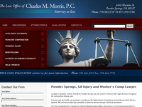 CHARLES MORRIS website screenshot