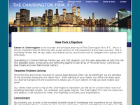KAREN CHARRINGTON website screenshot