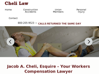 JACOB CHELI website screenshot