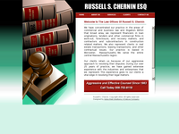 RUSSELL CHERNIN website screenshot
