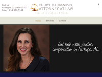 CHERYL EUBANKS website screenshot