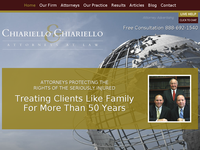 GERALD CHIARIELLO website screenshot