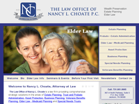 NANCY CHOATE website screenshot