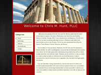 CHRIS HUNT website screenshot