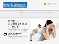 SUSAN CHRISTIANSEN website screenshot