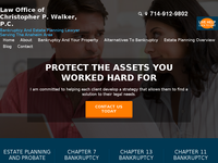 CHRISTOPHER WALKER website screenshot