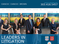 GENE CIANCIO website screenshot