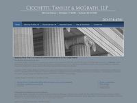 MICHAEL CICCHETTI website screenshot