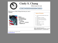 CINDY CHANG website screenshot