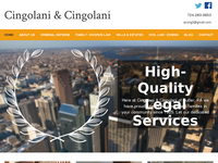 ARMAND CINGOLANI website screenshot