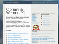 GERARD CIPRIANI website screenshot