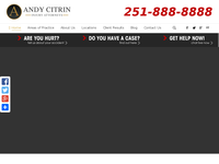 ANDREW CITRIN website screenshot