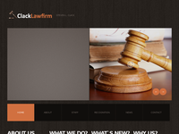 STEVEN CLACK website screenshot