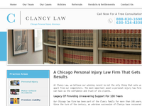 MICHAEL CLANCY website screenshot
