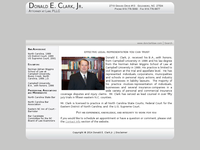 DONALD CLARK JR website screenshot