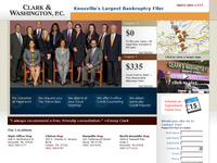 E CLARK website screenshot