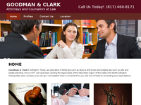 JOHN CLARK website screenshot