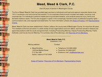 MARK CLARK website screenshot