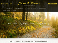 SUSAN CLASBEY website screenshot