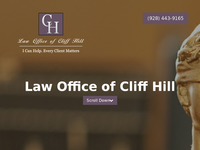 CLIFF HILL website screenshot