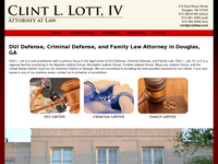 CLINT LOTT website screenshot