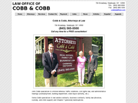 JOHN COBB website screenshot