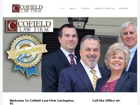 AMY COFIELD website screenshot