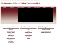 MICHAEL COGEN website screenshot