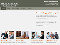 DAVID COGGIN website screenshot