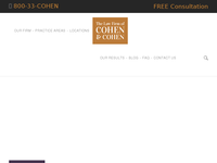 IRWIN COHEN website screenshot