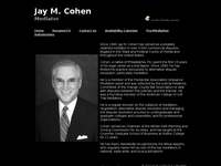 JAY COHEN website screenshot
