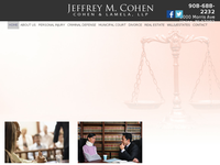 JEFFREY COHEN website screenshot