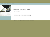 FRANK COLAGIOVANNI website screenshot