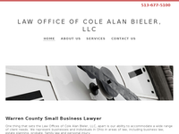 COLE ALAN BIELER website screenshot