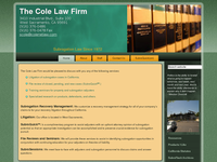 STEPHEN COLE website screenshot