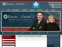 PAUL COLLEY JR website screenshot